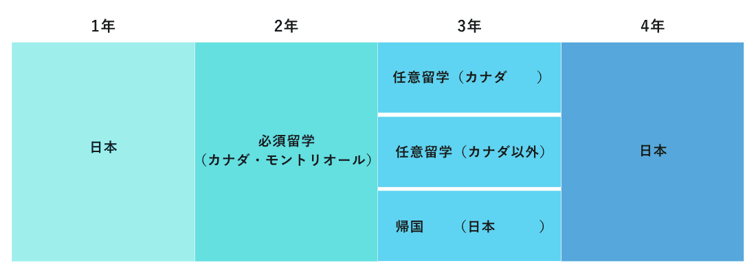 4年間